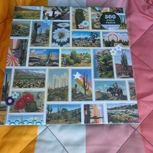 Painted Desert Landscape Puzzle - 500 Pieces